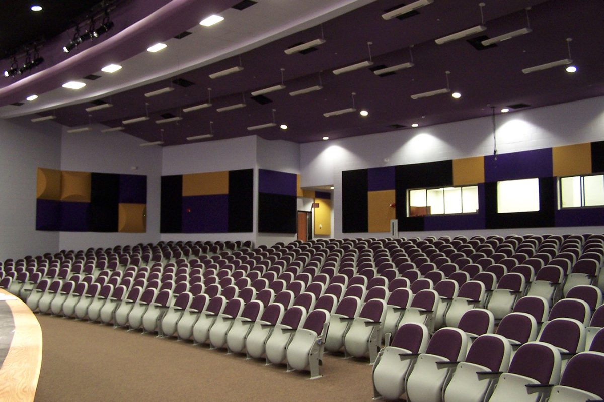 monroe township high school auditorium
